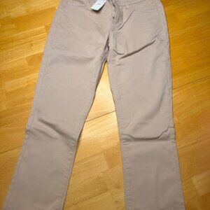 Ann Taylor "The Skinny" Modern Fit Tan Pants 2T  NWT